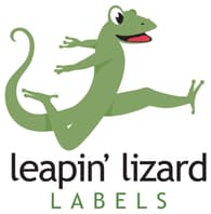 Leapin' Lizard Labels Logo