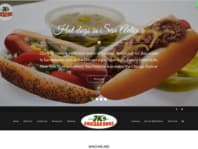 JK'S Chicago Hot Dogs and Beef sandwich Logo