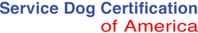 Service Dog Certification of America Logo